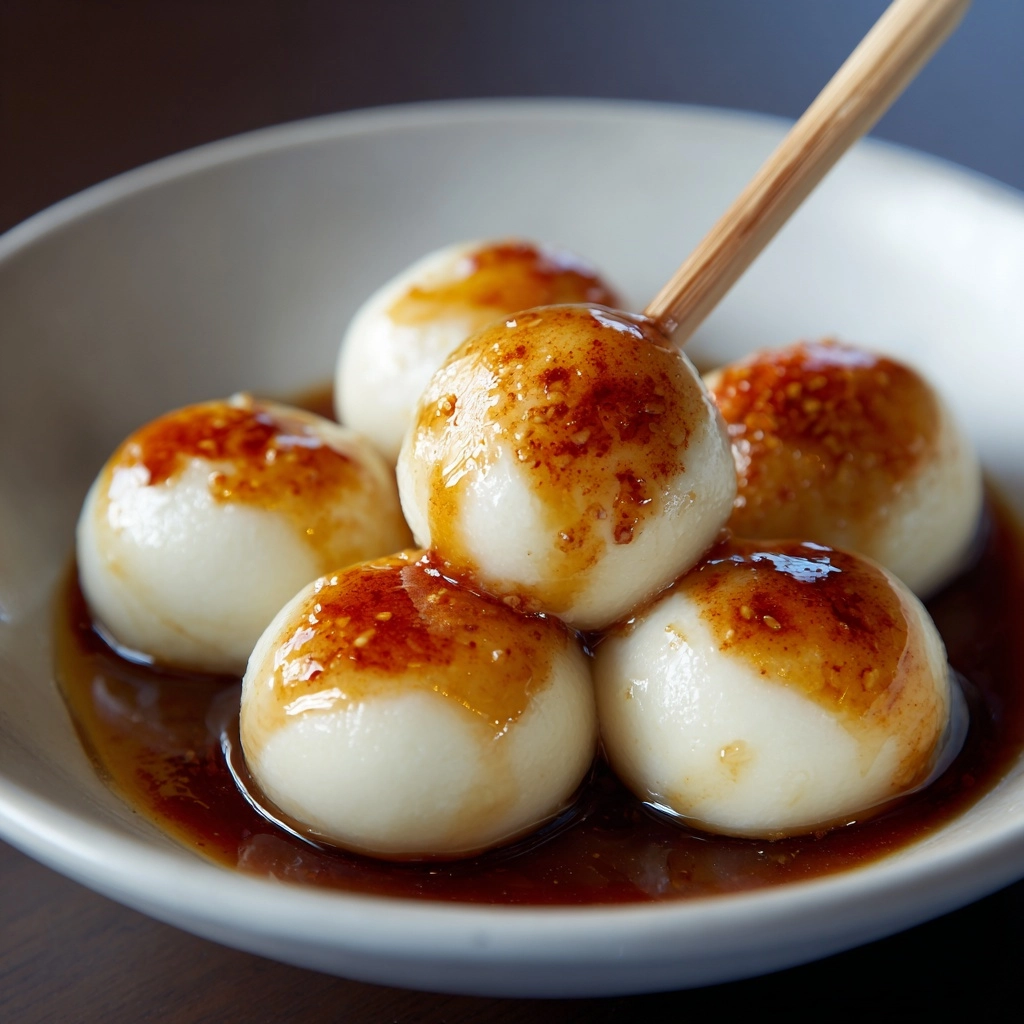 Mitarashi Dango Recipe - Recipe Image