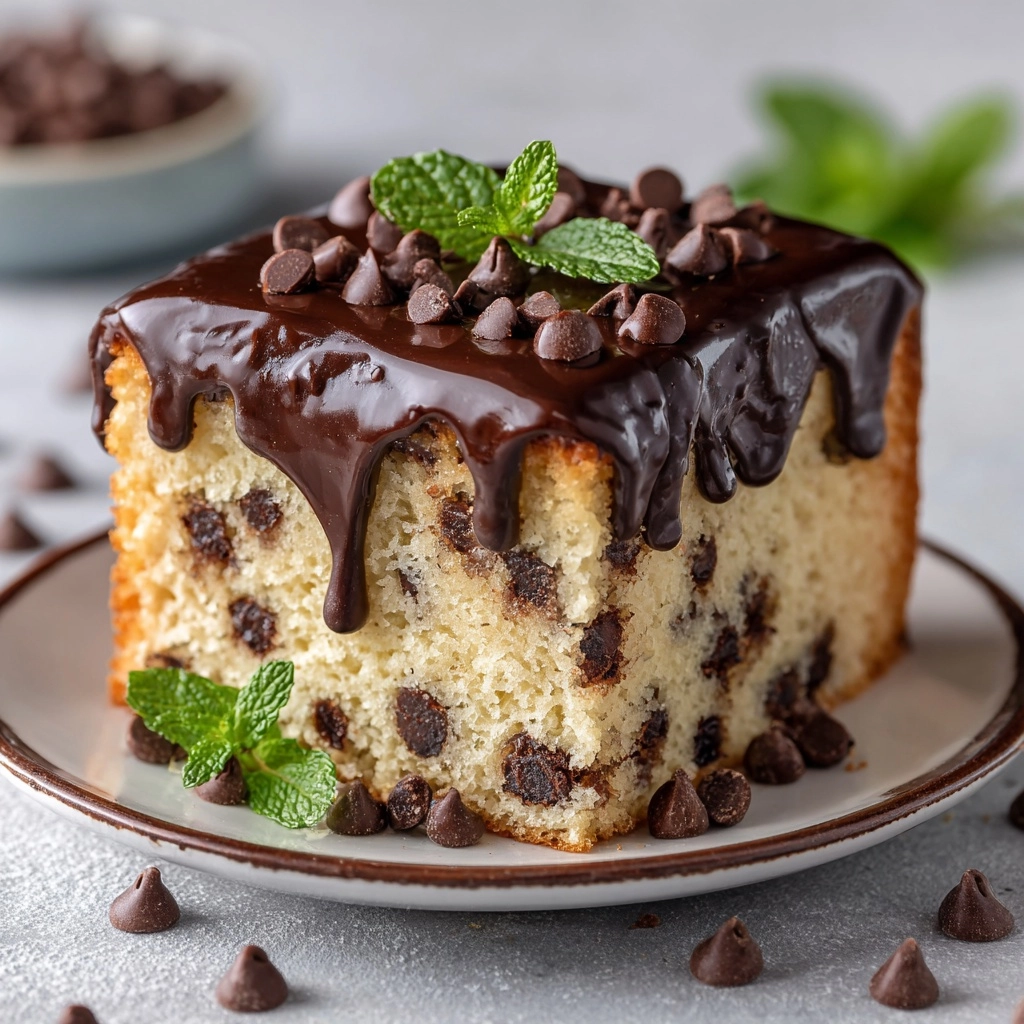 Chocolate Chip Banana Cake Recipe - Recipe Image