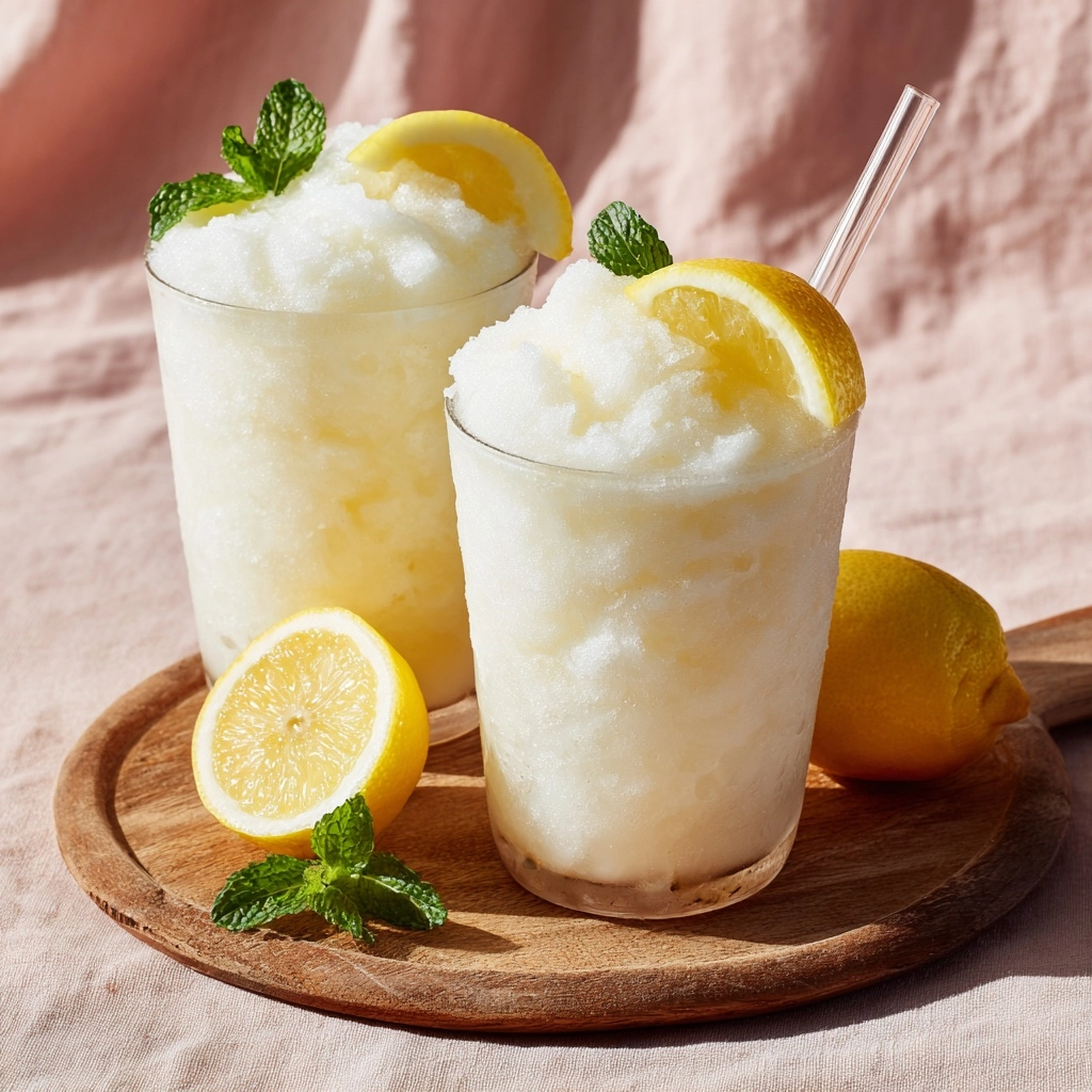 Whipped Frozen Lemonade With Coconut Milk Recipe - Recipe Image