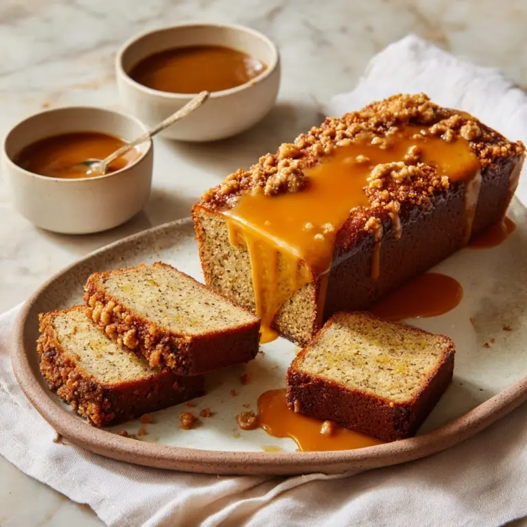 Miso Caramel Blondie Sundae Recipe