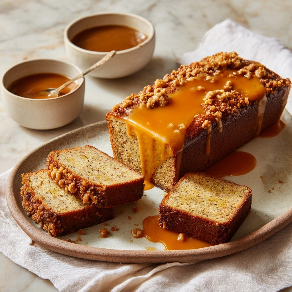 Miso Caramel Blondie Sundae Recipe