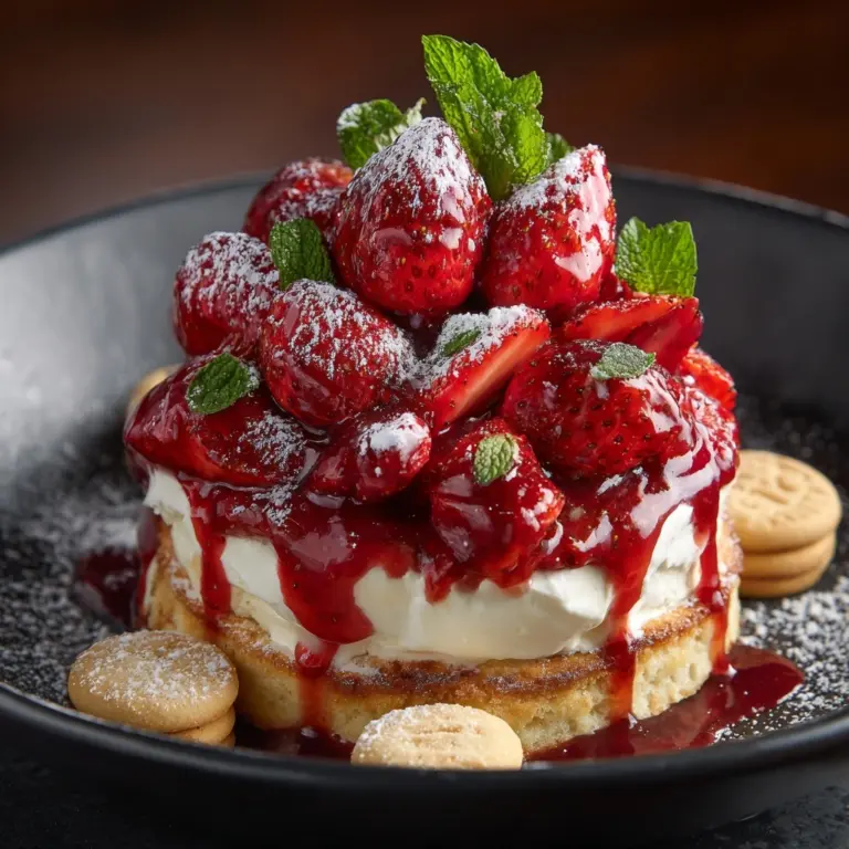 Strawberry Pudding Recipe