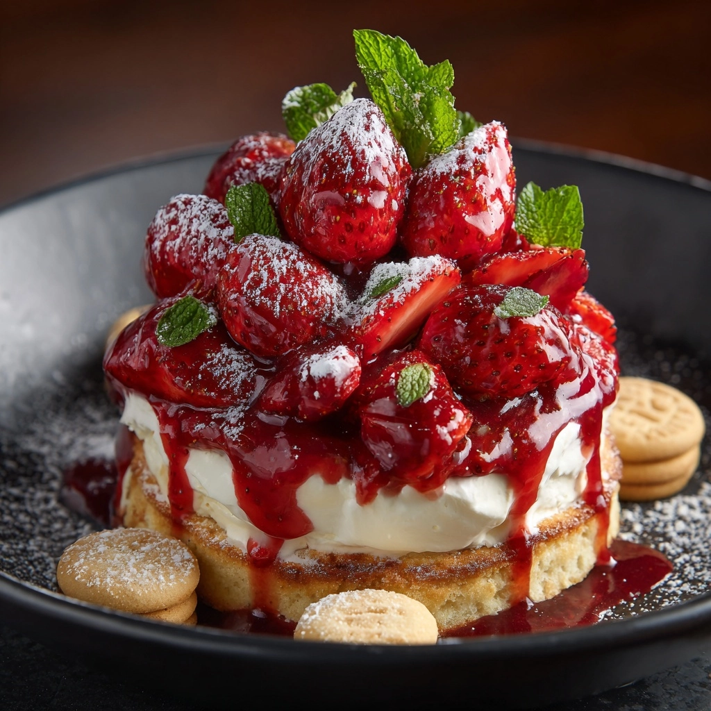 Strawberry Pudding Recipe - Recipe Image