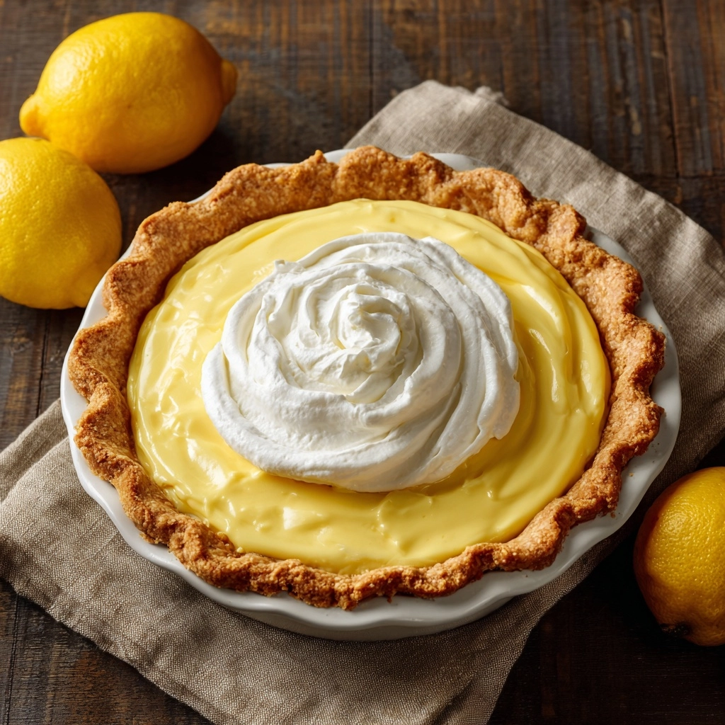 Easy Lemon Cream Pie Recipe - Recipe Image
