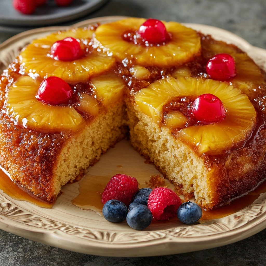 Pineapple Upside-Down Cake Recipe