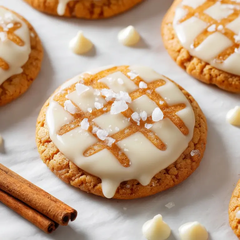 Chewy Maple Cinnamon Cookies with White Chocolate Recipe