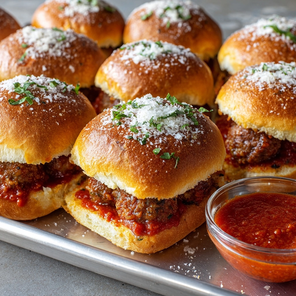 Chicken Parmesan Sliders Recipe - Recipe Image