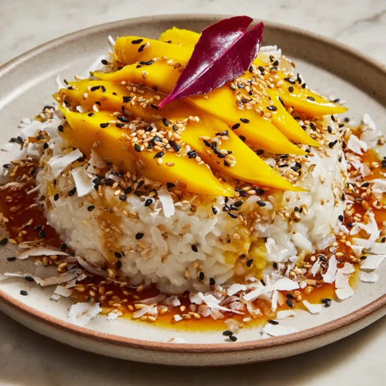 Mango Sticky Rice: The Ultimate Guide to Thailand’s Sweet Treat Recipe