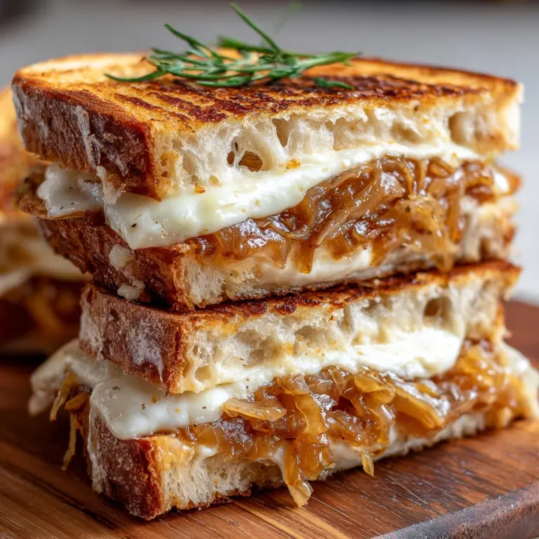 French Onion Grilled Cheese Recipe