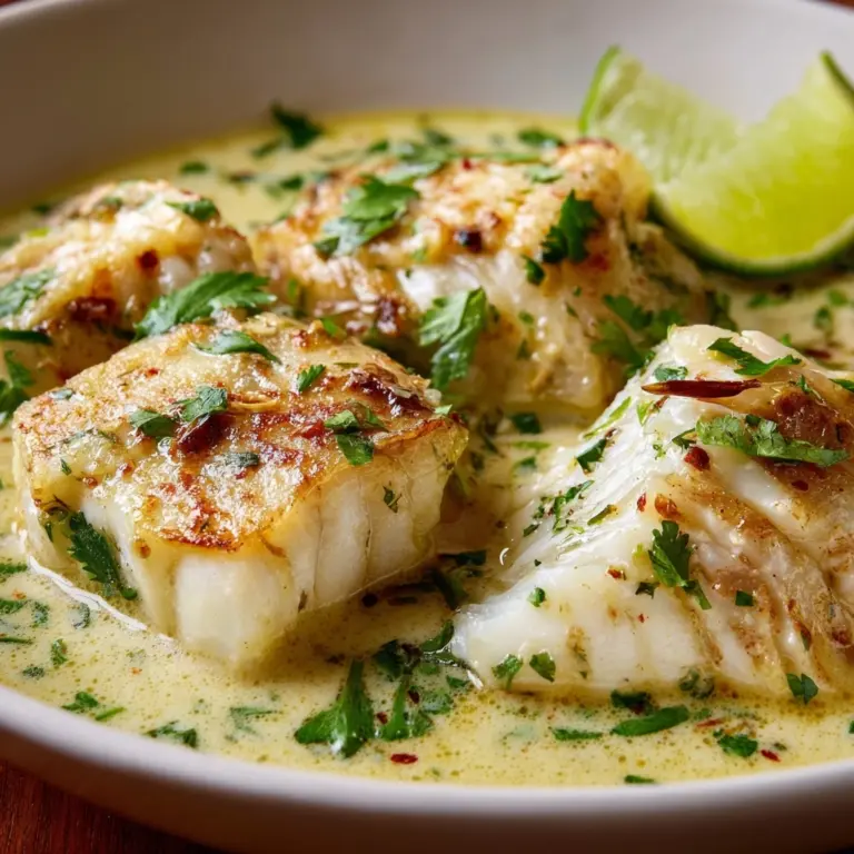 Coconut Lime Fish Soup Recipe