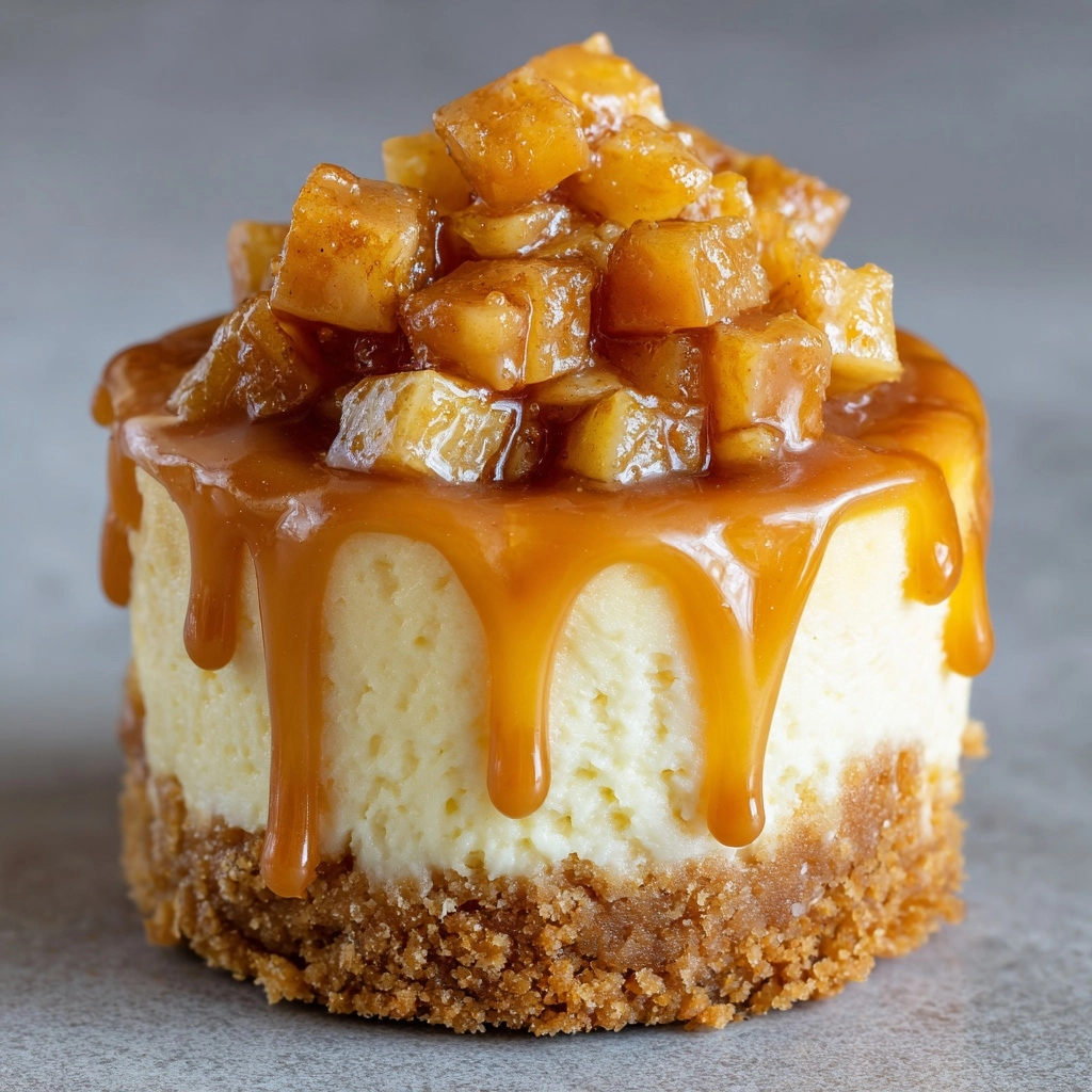 Caramel Apple Cheesecake Cups Recipe - Recipe Image