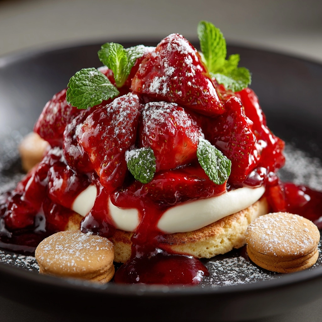 Strawberry Pudding Recipe - Recipe Image