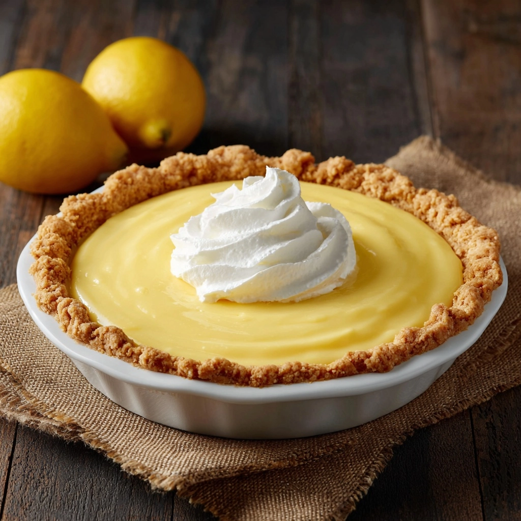 Easy Lemon Cream Pie Recipe - Recipe Image