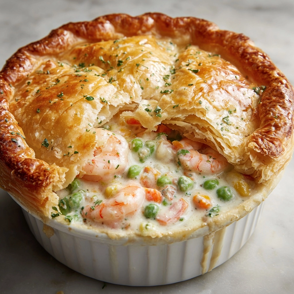 Cheddar Bay Biscuit Seafood Pot Pie Recipe
