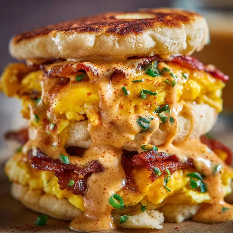 Spicy Chipotle Egg Breakfast Sandwiches Recipe