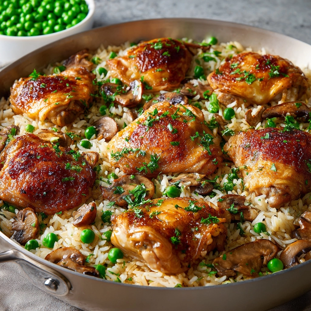 One Pot Chicken and Rice Recipe - Recipe Image