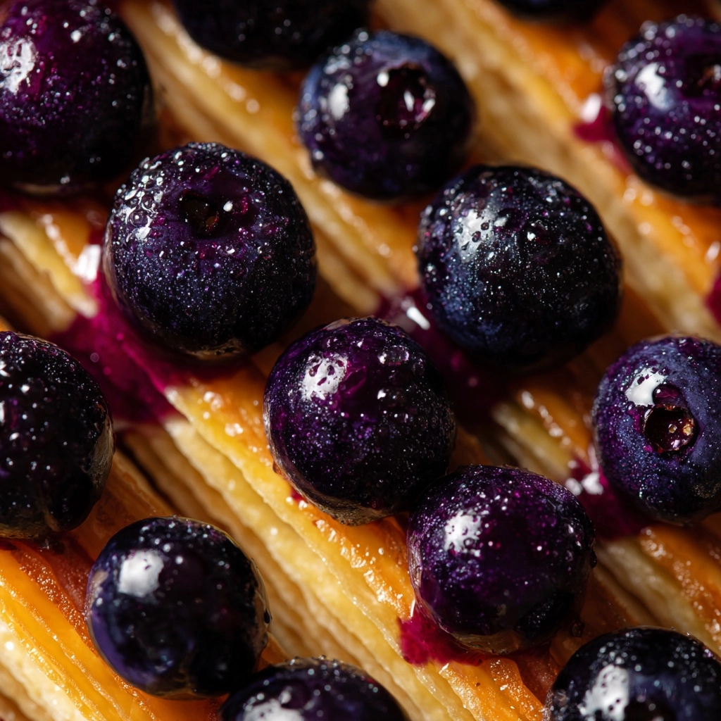 Lemon-Blueberry Puff Pastry Tart Recipe
