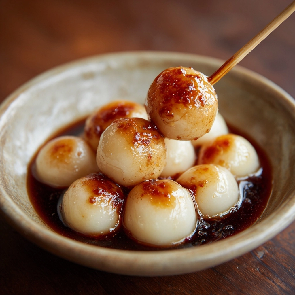 Mitarashi Dango Recipe - Recipe Image