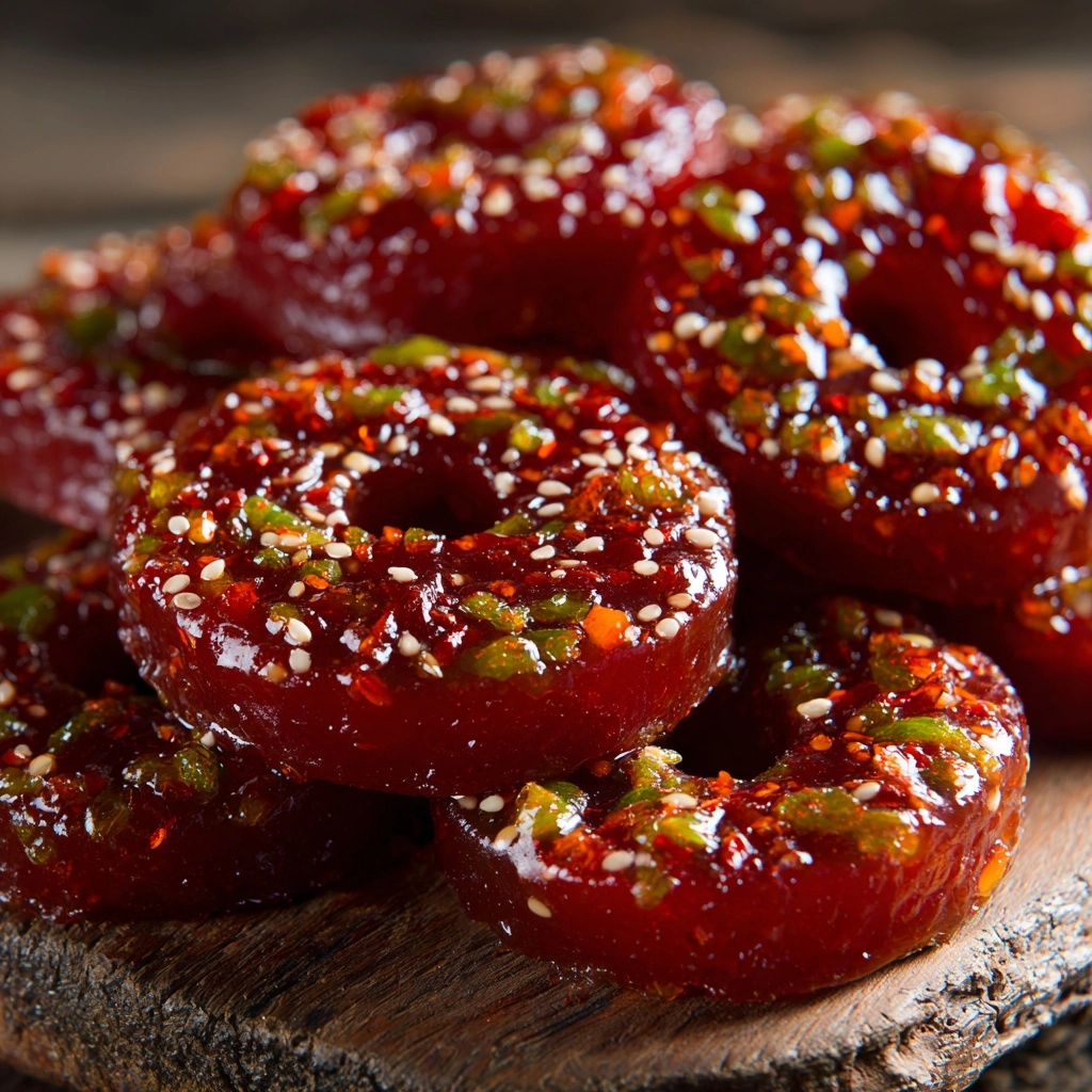 Roasted Red Pepper and Jalapeño Summer Sausage Recipe - Recipe Image