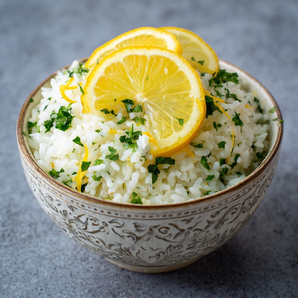 Greek Lemon Rice Recipe - Recipe Image