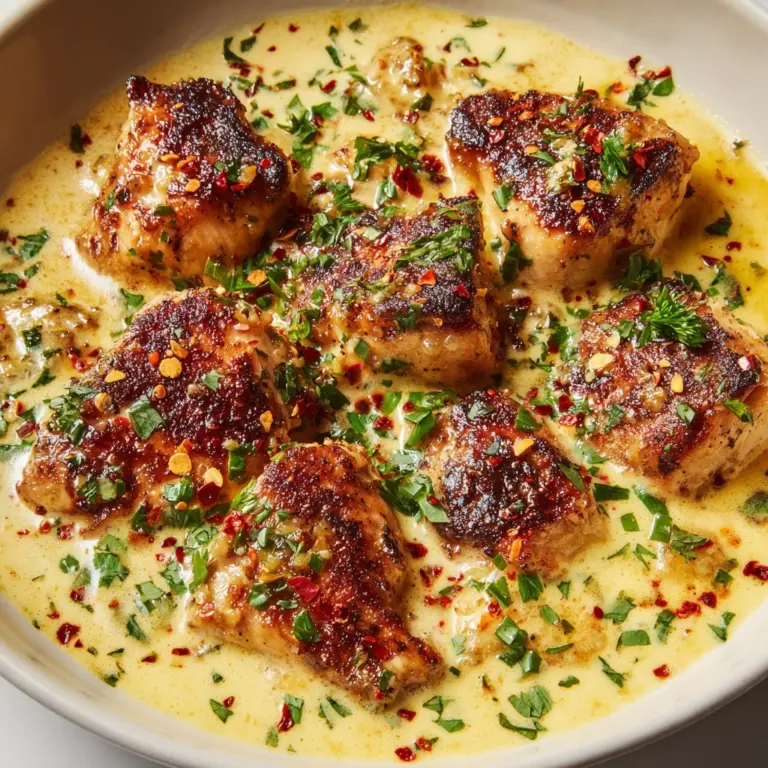 Creamy Garlic Butter Chicken Recipe