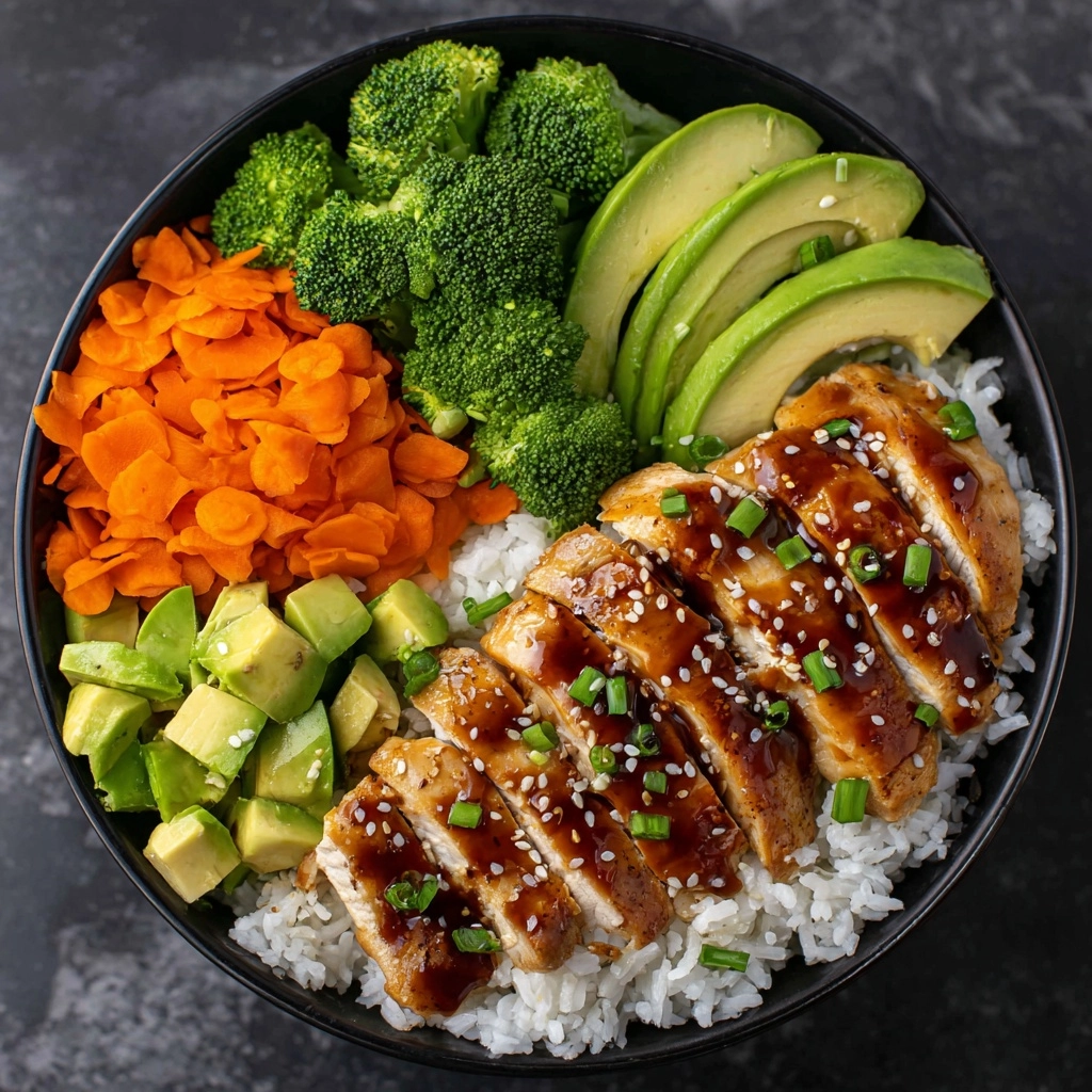 Sweet & Sticky Chicken Rice Bowls Recipe - Recipe Image