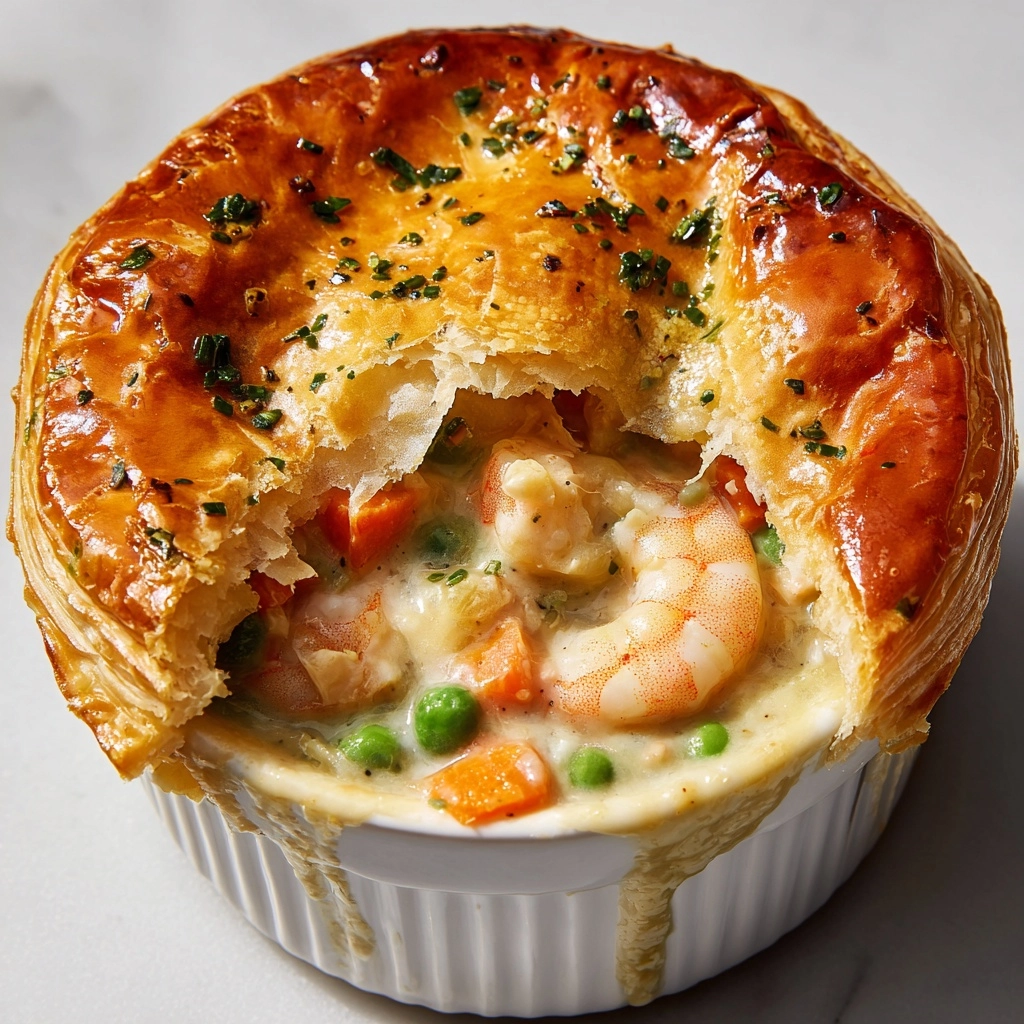 Cheddar Bay Biscuit Seafood Pot Pie Recipe - Recipe Image