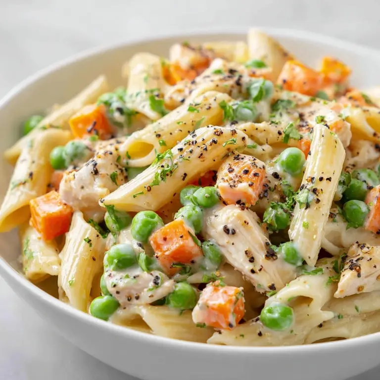 Chicken Pot Pie Pasta Recipe
