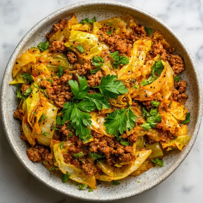 Cabbage Roll Soup Recipe