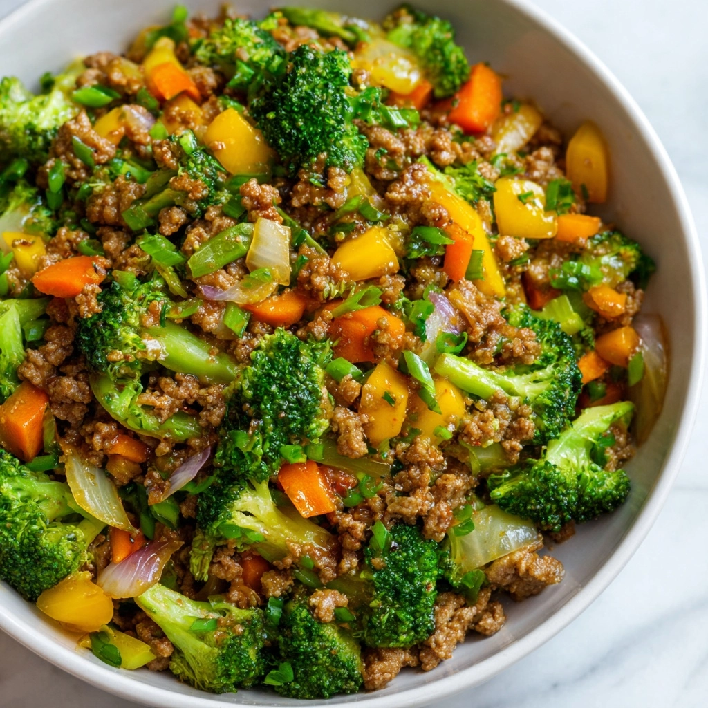 Ground Turkey Stir Fry with Broccoli Recipe - Recipe Image