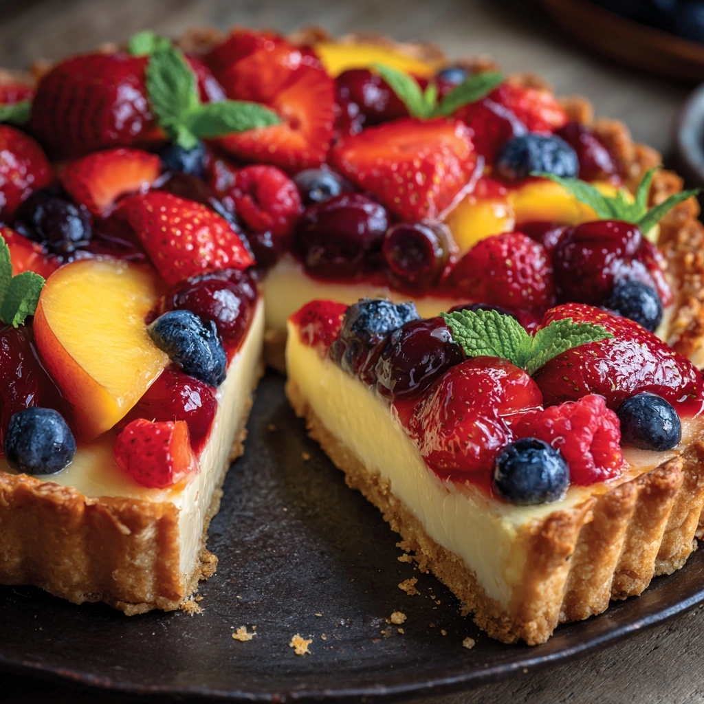 Fruit Tart Recipe - Recipe Image
