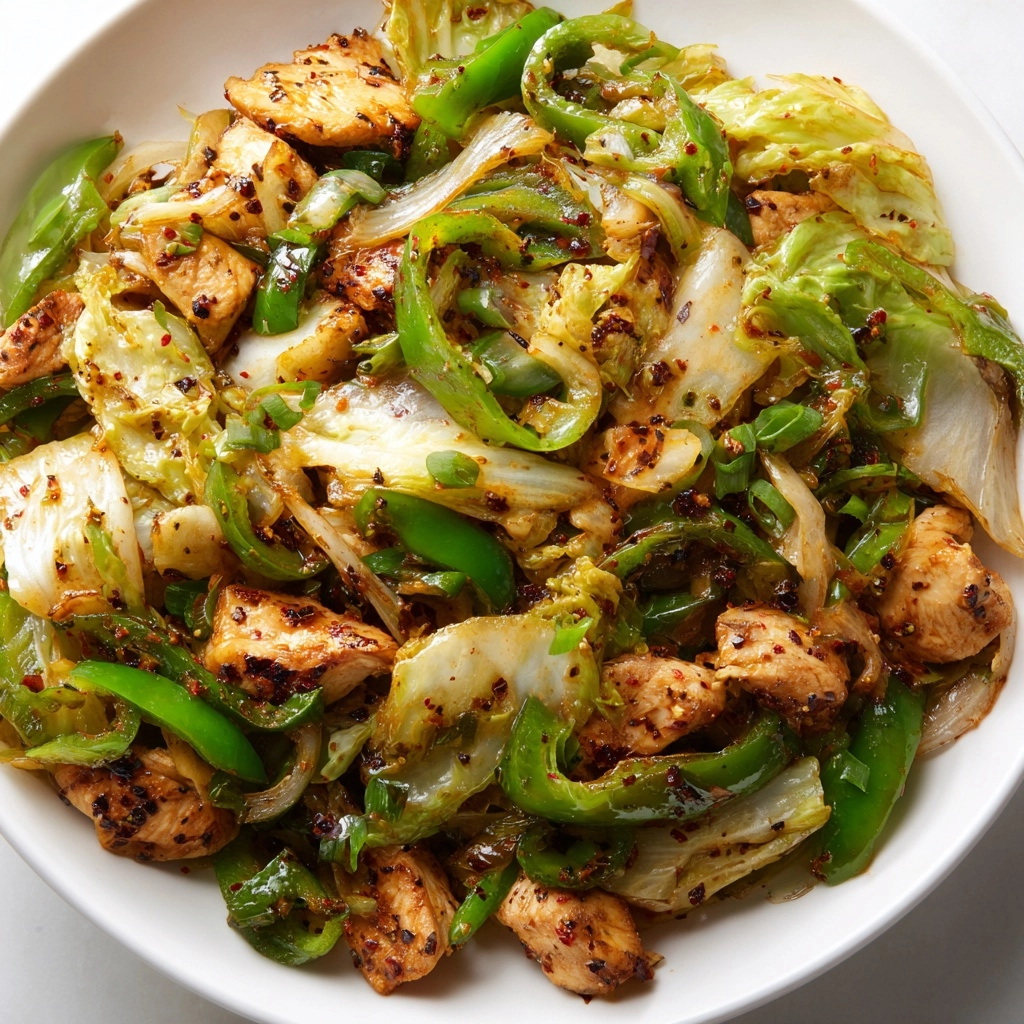 Chinese Chicken Cabbage Stir-Fry Recipe