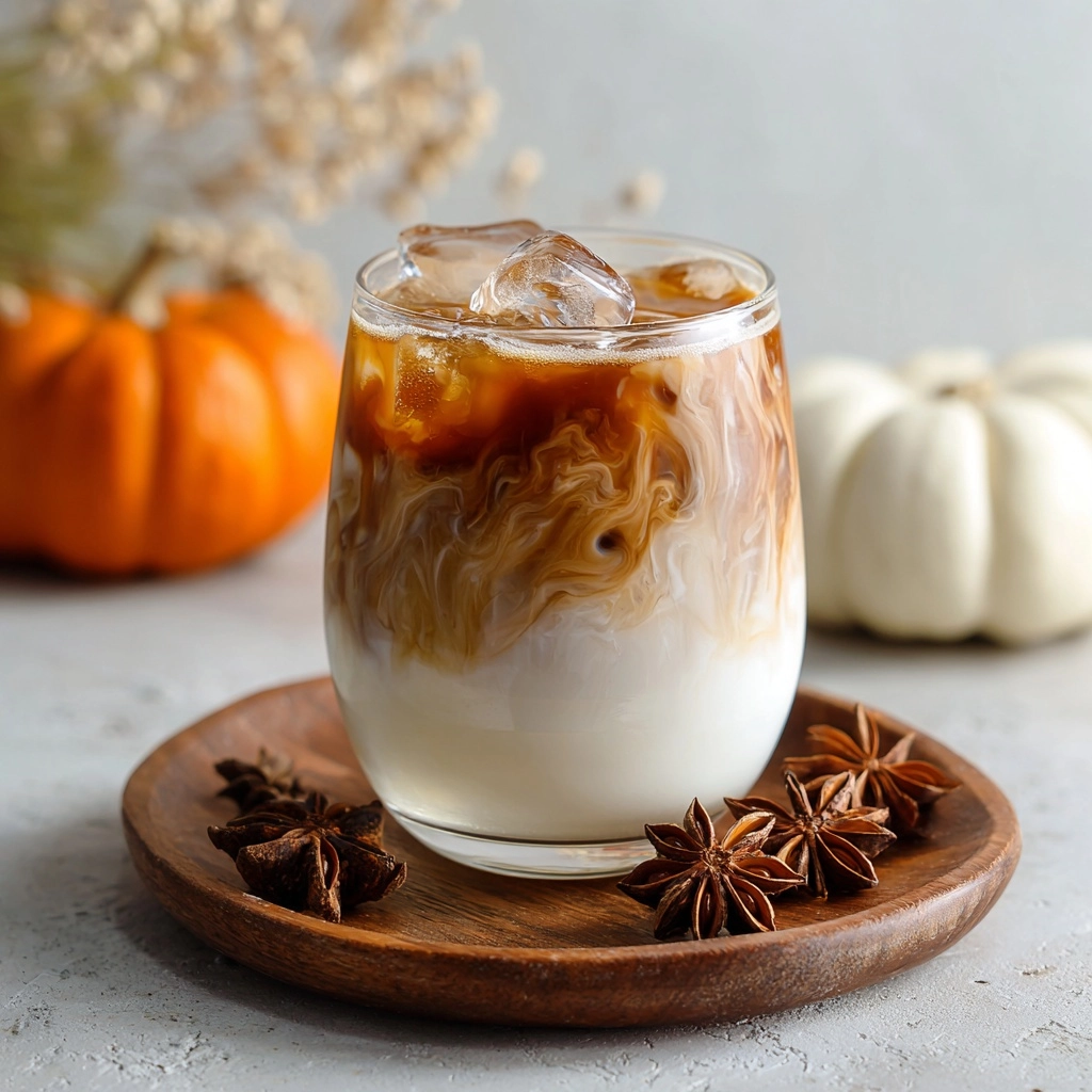 Iced Pumpkin Cream Chai Tea Latte (Starbucks Copycat) Recipe - Recipe Image