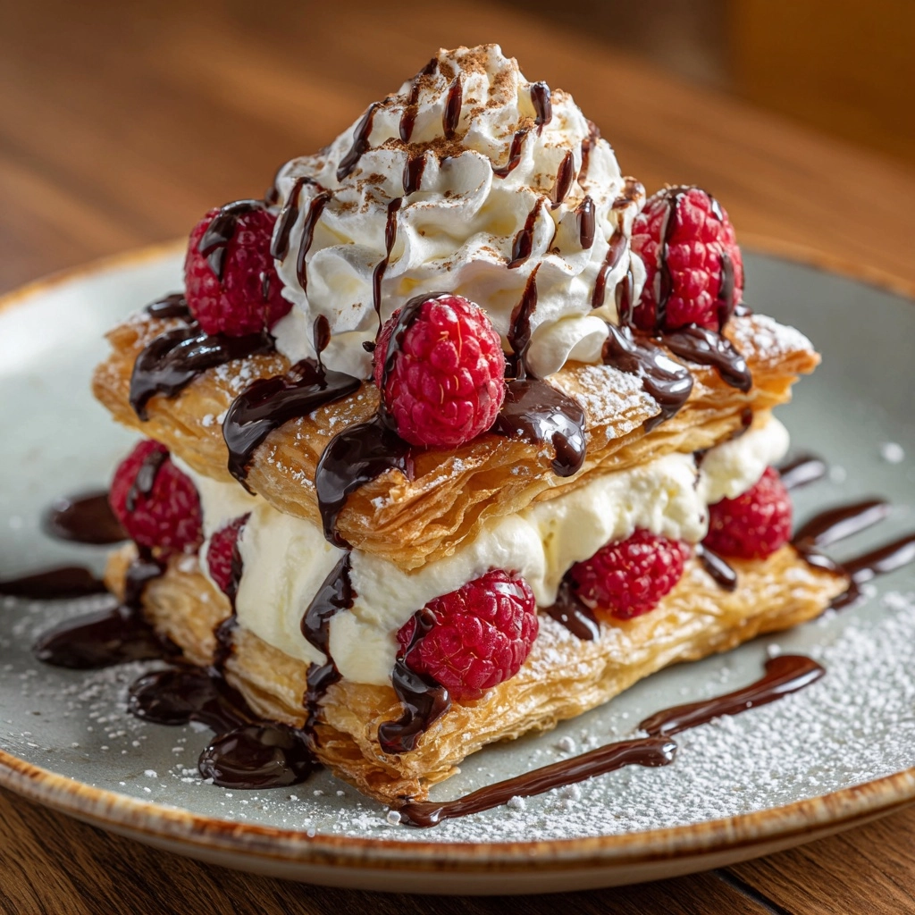 Easy Cream Puff Dessert Recipe - Recipe Image