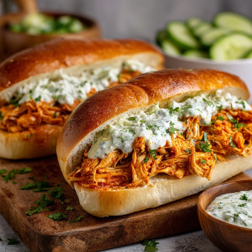 Buffalo Chicken Cheesesteak Recipe - Recipe Image