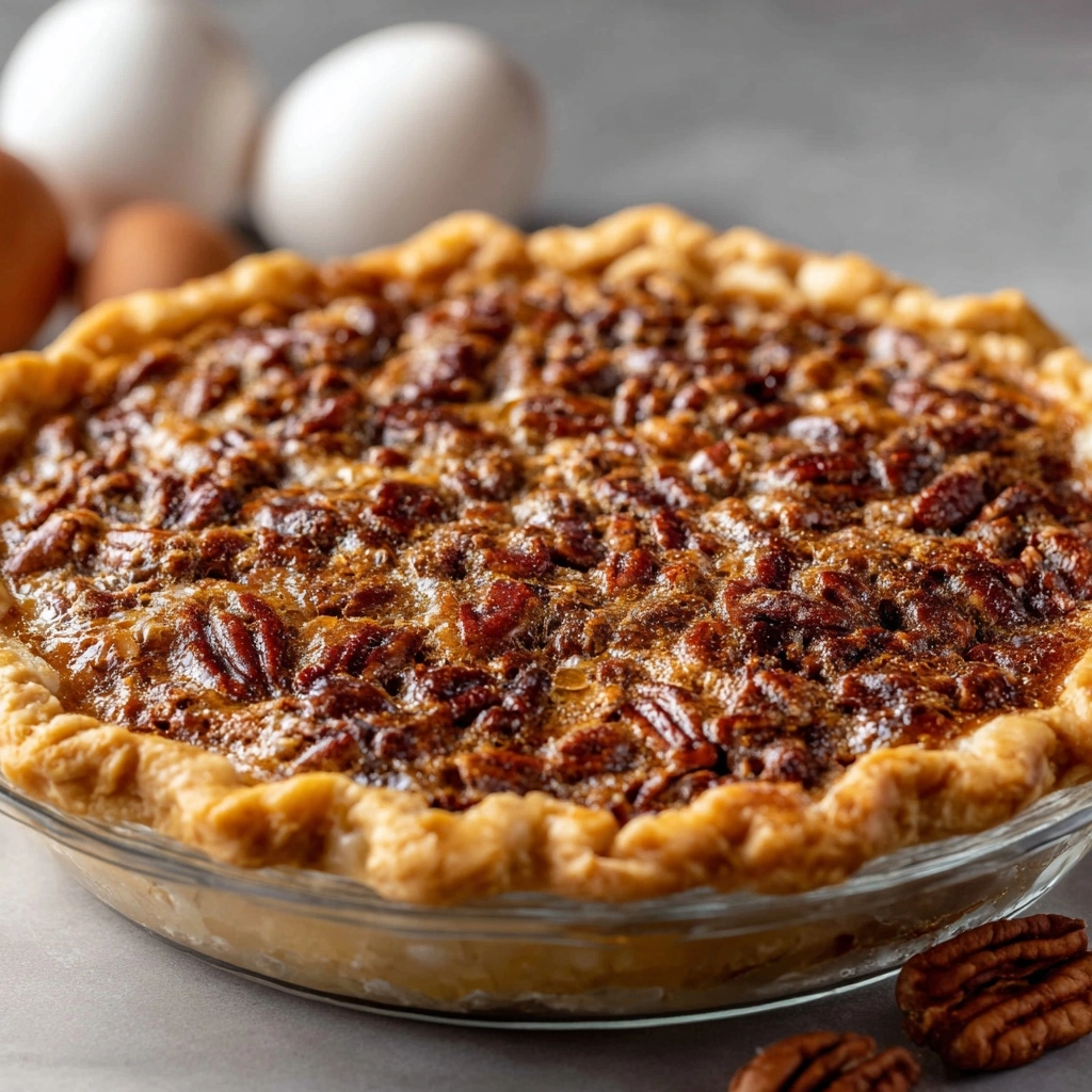 Chocolate Fudge Pecan Pie Recipe - Recipe Image