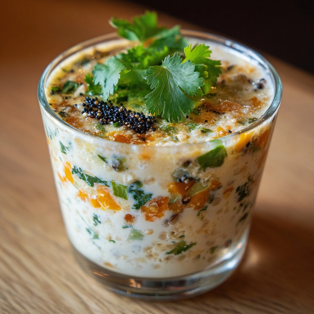 Nourishing Indian Overnight Oats Recipe - Recipe Image