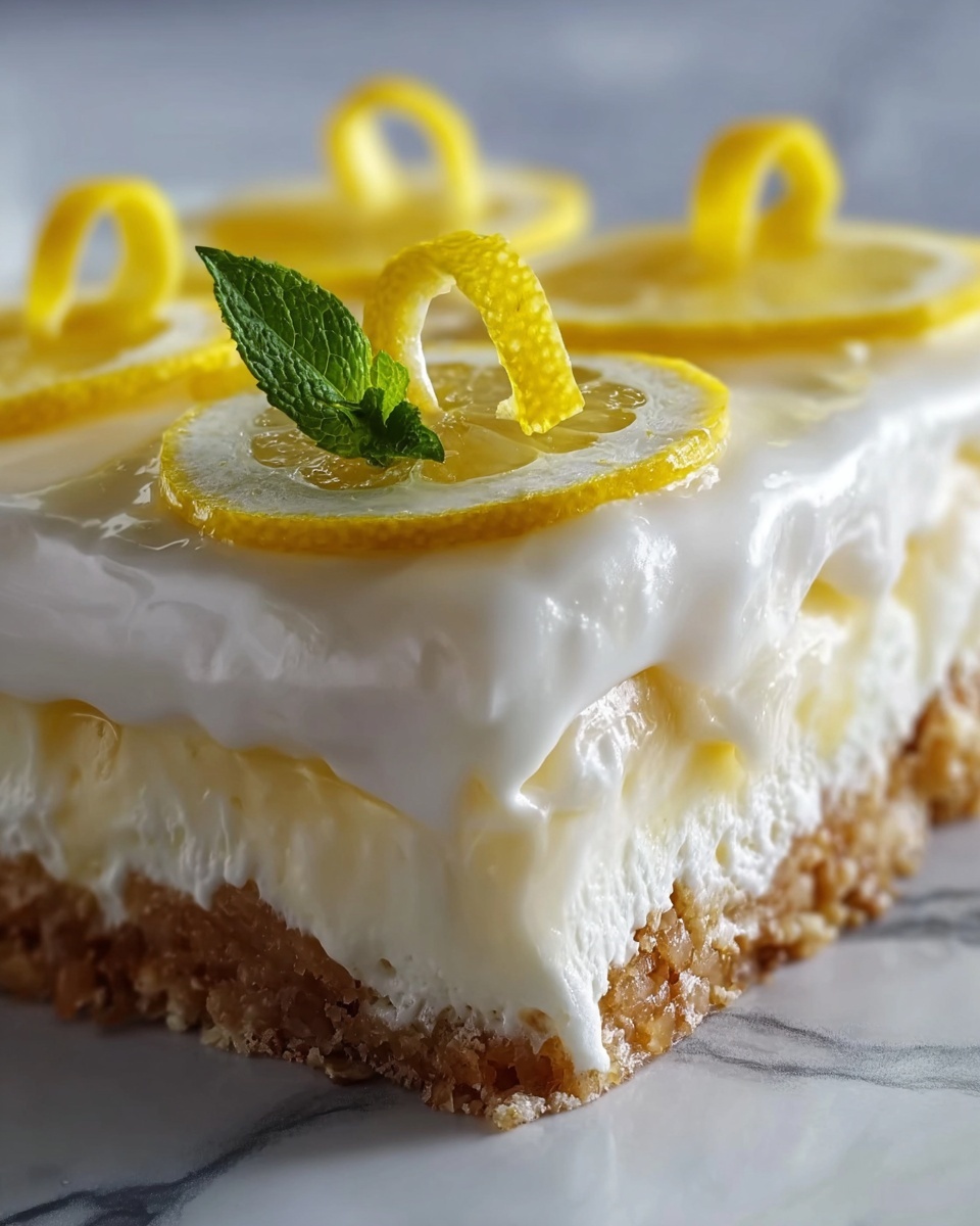 Lemon Lush Lasagna Recipe - Recipe Image