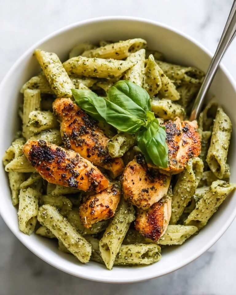 Creamy Chicken Pesto Pasta Recipe