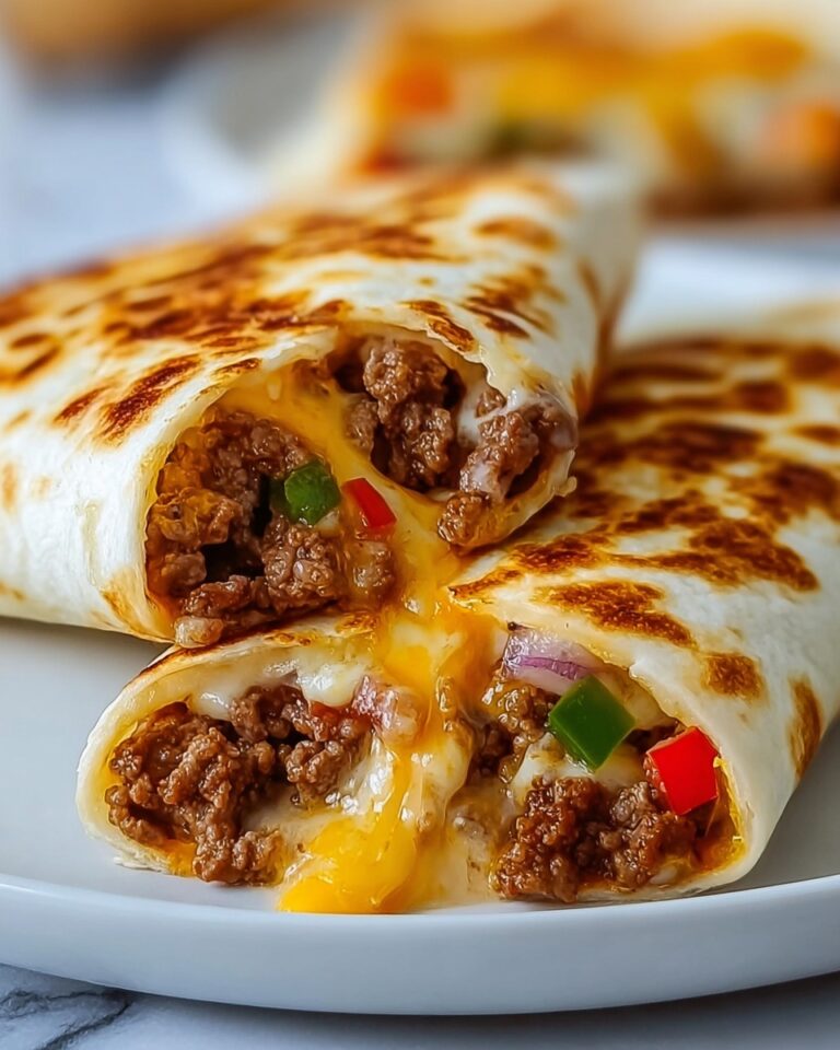 Loaded Cheesy Pocket Tacos Recipe