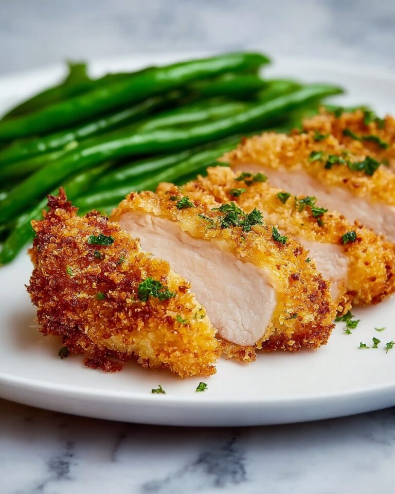 Air Fryer Parmesan Crusted Chicken Recipe