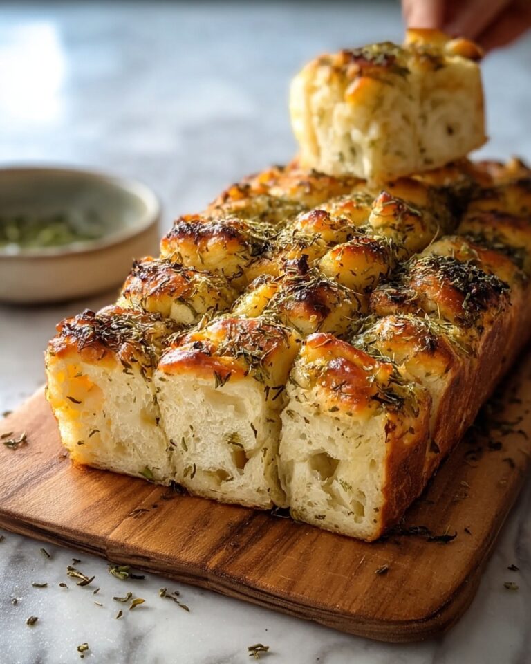 Garlic Herb and Cheese Pull-Apart Bread Recipe