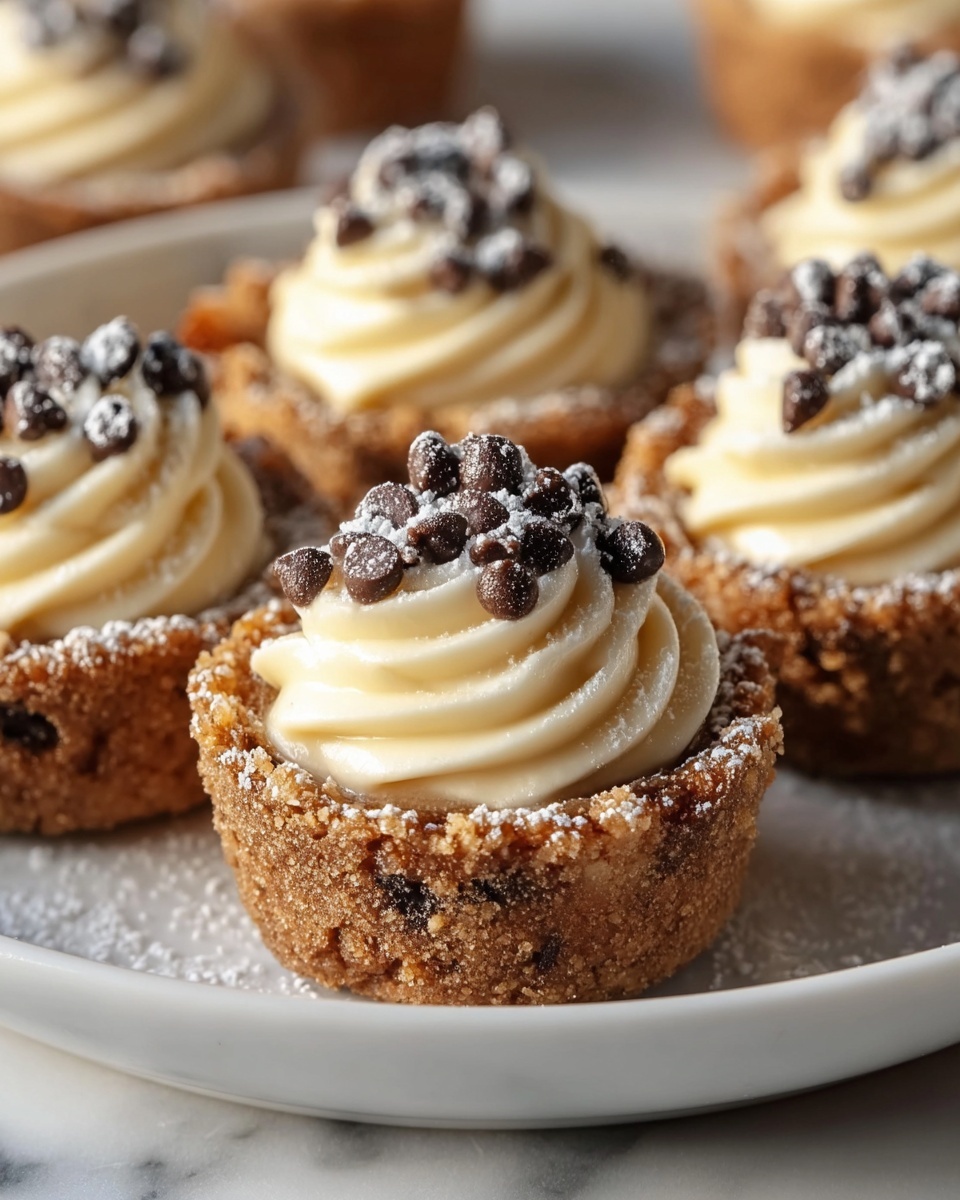 Cannoli Cookie Cups: A Sweet Twist on a Classic Favorite Recipe - Recipe Image