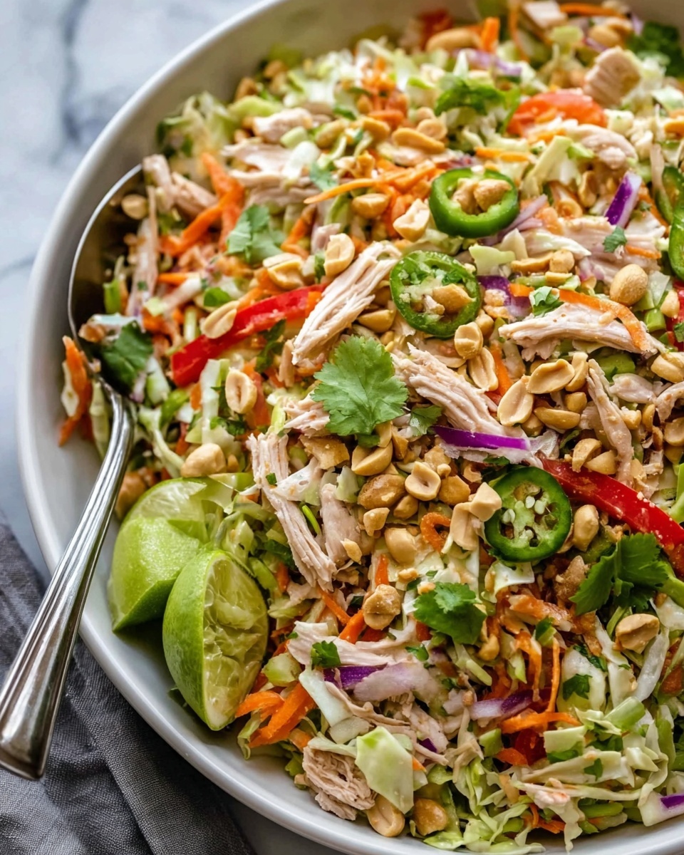 Vibrant Thai Chicken Salad Recipe - Recipe Image