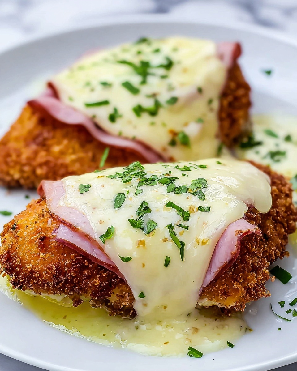Skillet Chicken Cordon Bleu Recipe - Recipe Image