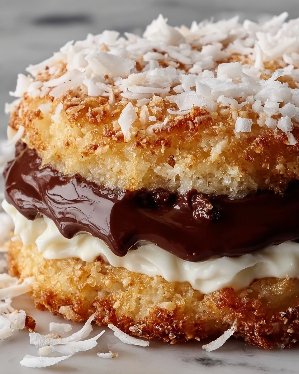 Stuffed Samoa Cookies Recipe - Recipe Image