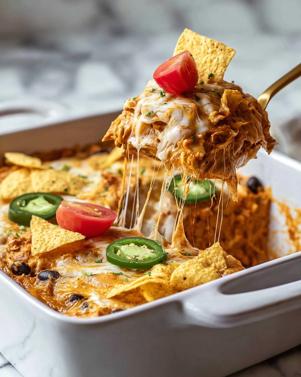 Nacho Chicken Casserole Recipe - Recipe Image