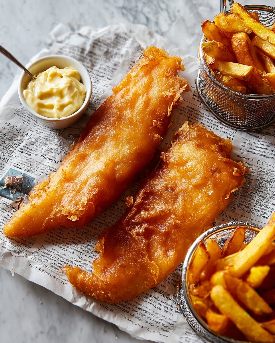 Classic Fish & Chips Recipe - Recipe Image