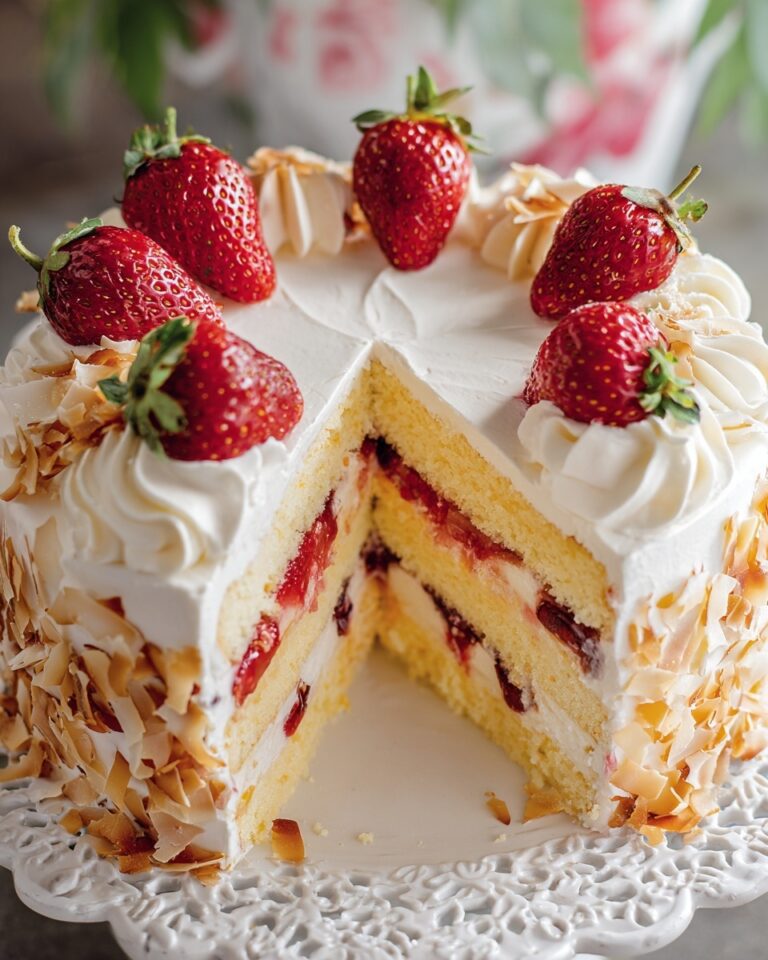 Strawberry Cheesecake Filling Pound Cake Recipe