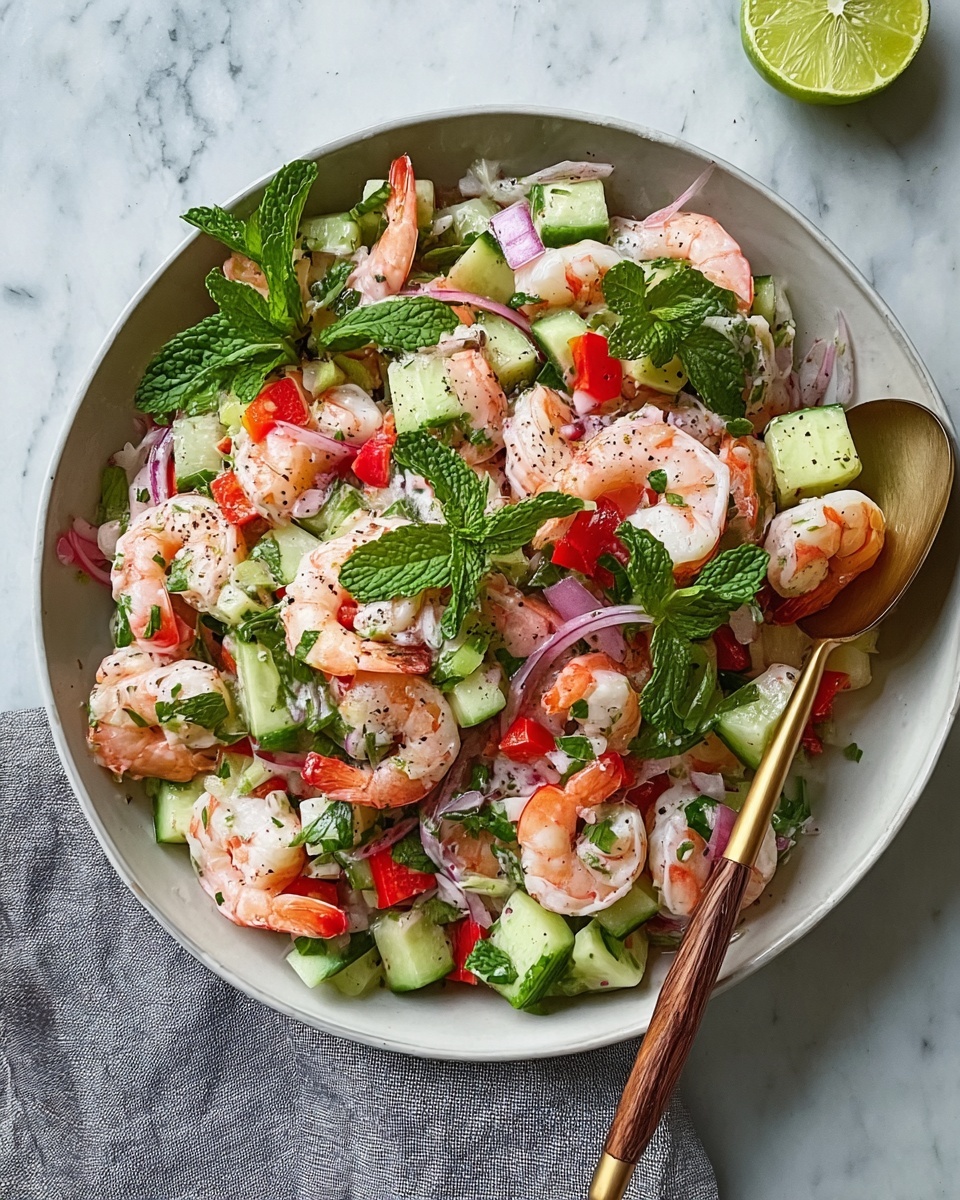 Fresh and Flavorful Seafood Salad Recipe - Recipe Image
